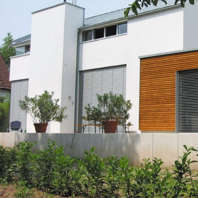 Planung, Bauüberwachung, Satteldach, EFH, Holzfassade